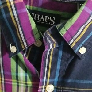 2x/tall Chaps Dress Shirt